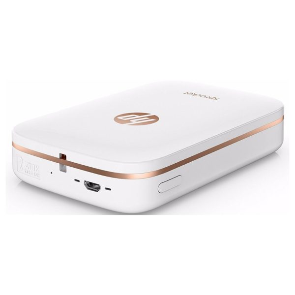 HP Sprocket Bluetooth Photo Printer White HP Sprocket Bluetooth Photo Printer White
