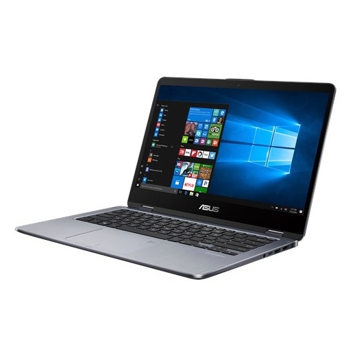 Asus VivoBook Flip 14 TP410UF Convertible Touch Laptop - Core i7 1.8GHz 8GB 1TB 2GB Win10 14inch FHD Grey Asus VivoBook Flip 14 TP410UF Convertible Touch Laptop - Core i7 1.8GHz 8GB 1TB 2GB Win10 14inch FHD Grey