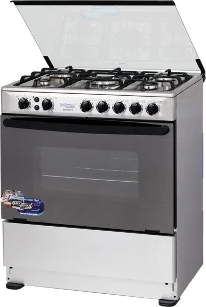 Super General 5 Gas Burners Cooker SGC801FS Super General 5 Gas Burners Cooker SGC801FS