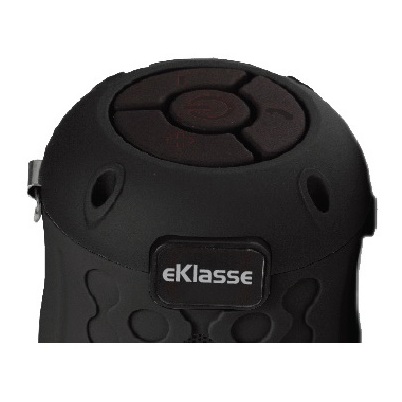 Eklasse Water Resistant Bluetooth Speaker Black EKBTSP11CE Eklasse Water Resistant Bluetooth Speaker Black EKBTSP11CE