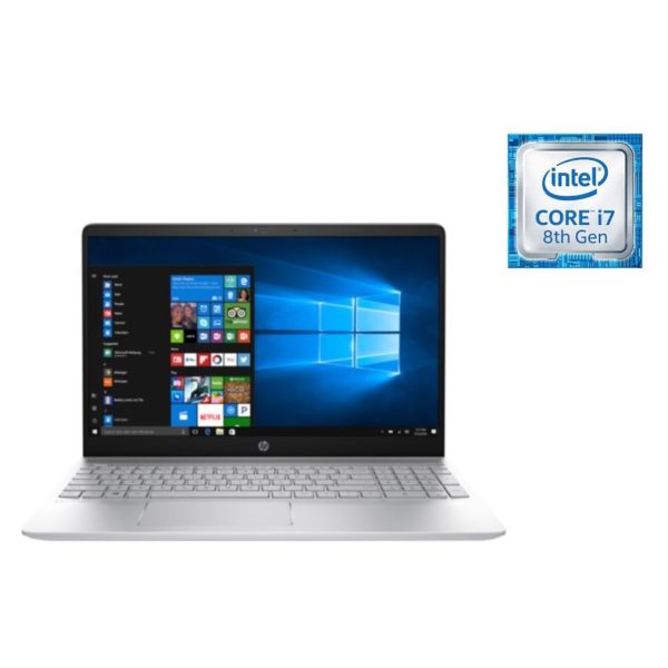 HP Pavilion 15-CK003NE Laptop - Core i7 1.8GHz 12GB 1TB+128GB 2GB Win10 15inch FHD Silver HP Pavilion 15-CK003NE Laptop - Core i7 1.8GHz 12GB 1TB+128GB 2GB Win10 15inch FHD Silver