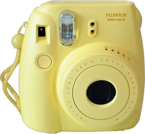 Fujifilm INSTAXMINI8 Instant Film Camera Yellow W/ 10sheets Film Fujifilm INSTAXMINI8 Instant Film Camera Yellow W/ 10sheets Film