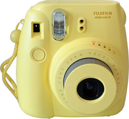 Fujifilm INSTAXMINI8 Instant Film Camera Yellow W/ 10sheets Film Fujifilm INSTAXMINI8 Instant Film Camera Yellow W/ 10sheets Film