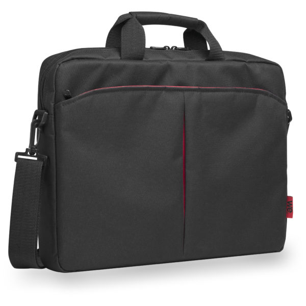 We Classic PC Carry Bag 15inch Black/Red SACCC15R We Classic PC Carry Bag 15inch Black/Red SACCC15R