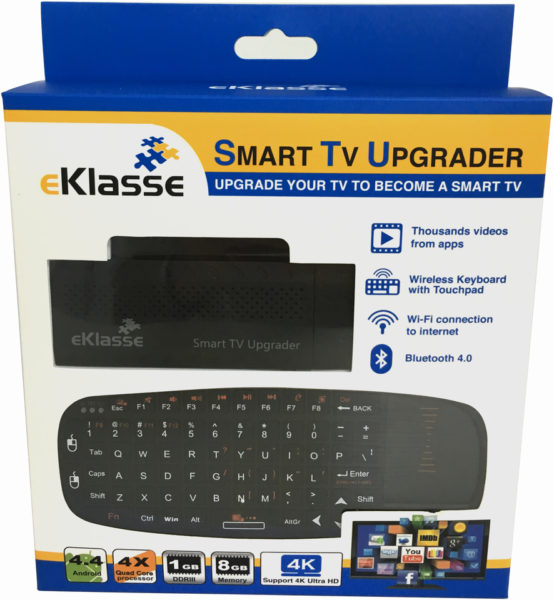 Eklasse Smart TV Upgrader Quad Core With Keyboard/Mouse Eklasse Smart TV Upgrader Quad Core With Keyboard/Mouse