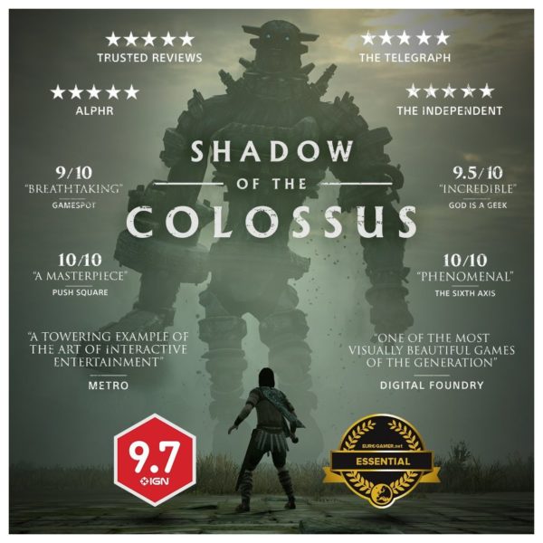 PS4 Shadow Of Colossus Game PS4 Shadow Of Colossus Game