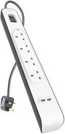 Belkin BSV804AF2M Surge Protector 8Outlet 2USB 2.4A Belkin BSV804AF2M Surge Protector 8Outlet 2USB 2.4A