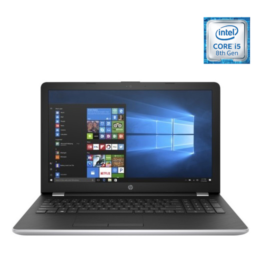 HP 15-BS103NE Laptop - Core i5 1.6GHz 8GB 1TB 4GB Win10 15.6inch HD Silver HP 15-BS103NE Laptop - Core i5 1.6GHz 8GB 1TB 4GB Win10 15.6inch HD Silver