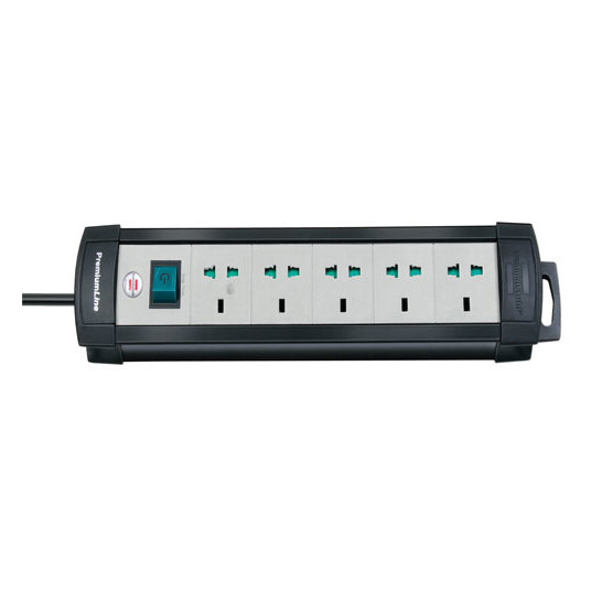 Brennenstuhl 1156057155 5Way Premium Line Extension 5m Grey Brennenstuhl 1156057155 5Way Premium Line Extension 5m Grey