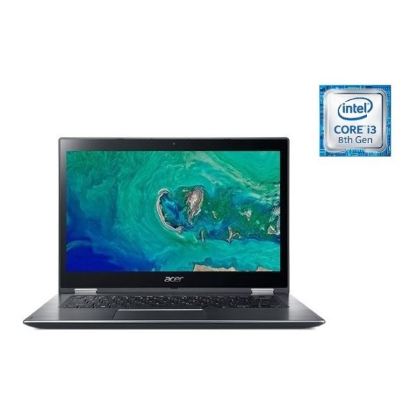 Acer Spin 3 SP314 Convertible Touch Laptop - Core i3 2.2GHz 4GB 1TB Shared Win10 14inch FHD Steel Grey Acer Spin 3 SP314 Convertible Touch Laptop - Core i3 2.2GHz 4GB 1TB Shared Win10 14inch FHD Steel Grey