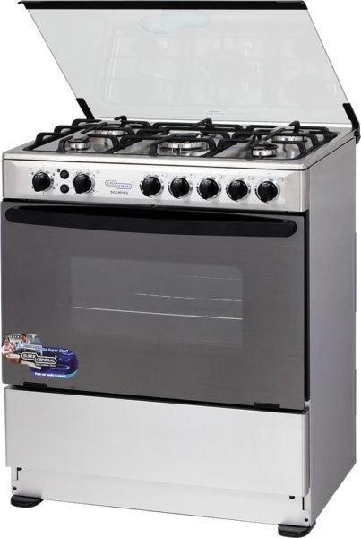 Super General 5 Gas Burners Cooker SGC801FS Super General 5 Gas Burners Cooker SGC801FS