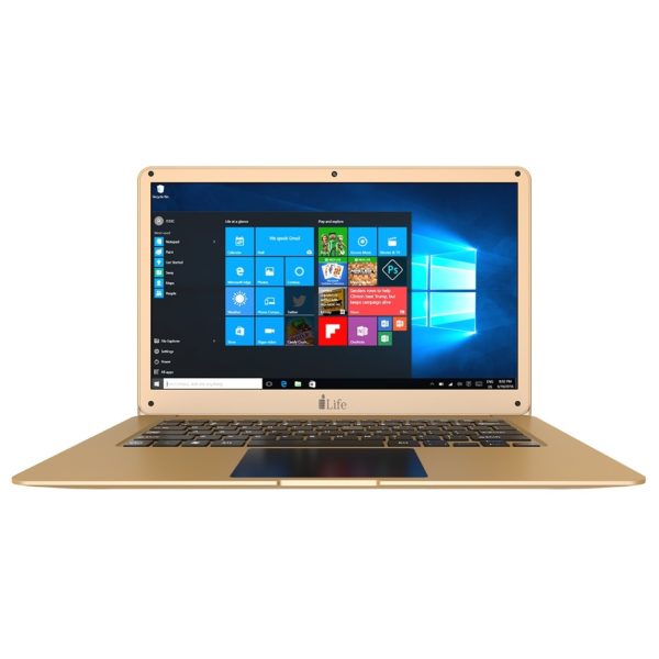 Ilife ZedAir H2 Laptop - Celeron 1.1GHz 3GB 500GB+32GB Shared Win10 14inch HD Gold Ilife ZedAir H2 Laptop - Celeron 1.1GHz 3GB 500GB+32GB Shared Win10 14inch HD Gold