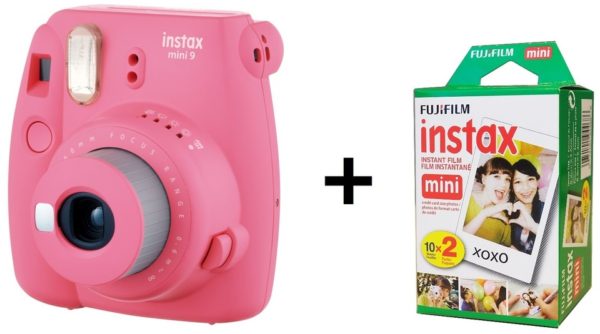 Fujifilm Instax Mini 9 Instant Film Camera Flamingo Pink + 20 sheets Fujifilm Instax Mini 9 Instant Film Camera Flamingo Pink + 20 sheets