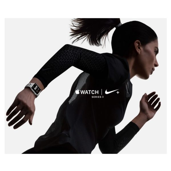 Apple Watch Nike+ Series 3 GPS - 42mm Space Grey Aluminium Case with Anthracite/Black Nike Sport Band Apple Watch Nike+ Series 3 GPS - 42mm Space Grey Aluminium Case with Anthracite/Black Nike Sport Band