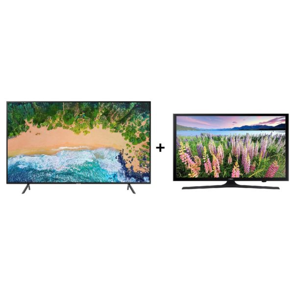 Samsung 65NU7100 4K UHD Smart LED TV 65inch + 40J5200 LED Television 40inch Samsung 65NU7100 4K UHD Smart LED TV 65inch + 40J5200 LED Television 40inch