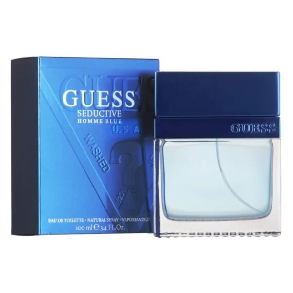 Guess Seductive Blue Perfume For Men 100ml Eau de Toilette Guess Seductive Blue Perfume For Men 100ml Eau de Toilette