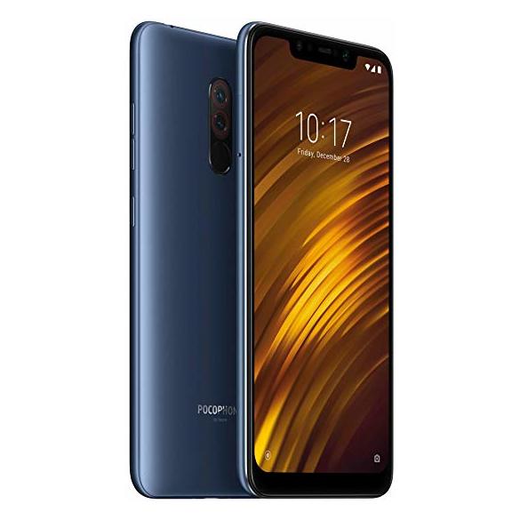 Xiaomi Pocophone F1 128GB Steel Blue 4G LTE Dual Sim Smartphone Xiaomi Pocophone F1 128GB Steel Blue 4G LTE Dual Sim Smartphone