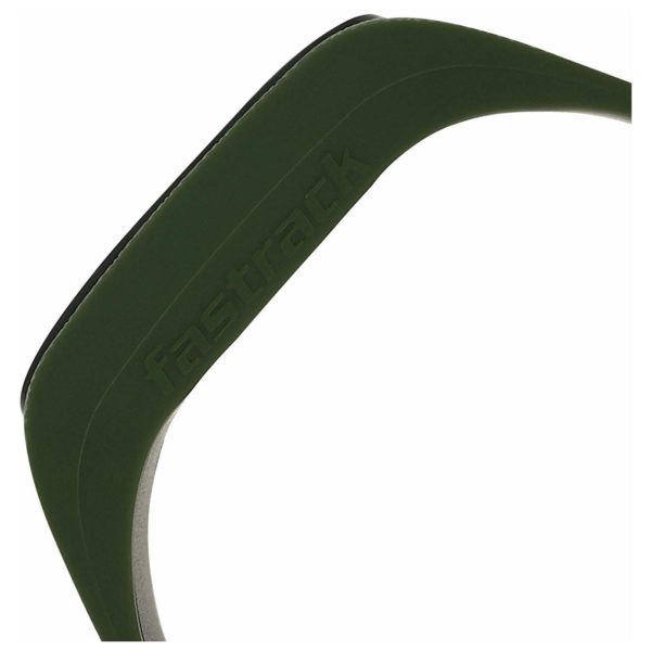 Fastrack 90059PP06 Reflex 2.0Smart Band Military Green With Black Accent Fastrack 90059PP06 Reflex 2.0Smart Band Military Green With Black Accent