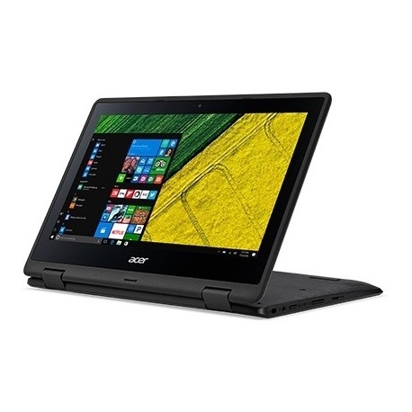 Acer Spin 1 SP111 Convertible Touch Laptop - Celeron 1.1GHz 4GB 500GB Shared Win10 11.1inch HD Black Acer Spin 1 SP111 Convertible Touch Laptop - Celeron 1.1GHz 4GB 500GB Shared Win10 11.1inch HD Black
