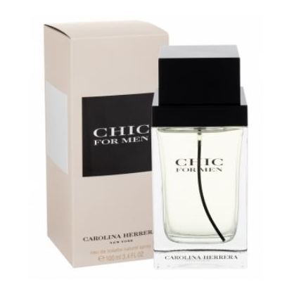 Carolina Herrera Chic Perfume For Men 100ml Eau de Toilette Carolina Herrera Chic Perfume For Men 100ml Eau de Toilette
