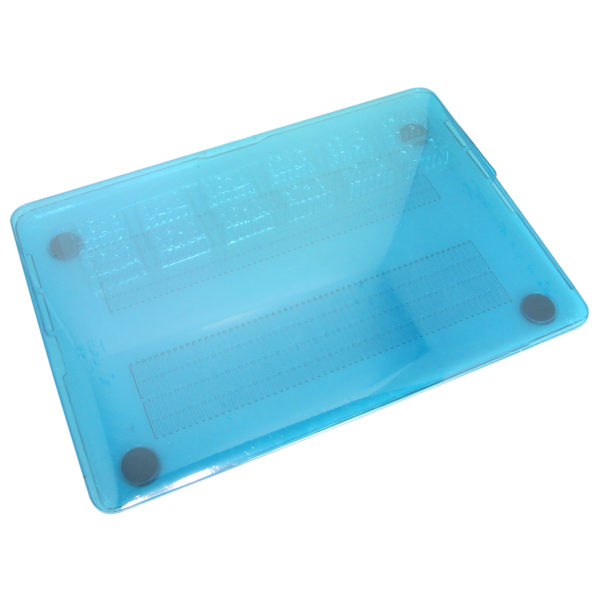 Eklasse Hard Case Cover Clear Blue For Macbook Pro 13inch With/Without Touch Bar EKMCPRO13BLFT Eklasse Hard Case Cover Clear Blue For Macbook Pro 13inch With/Without Touch Bar EKMCPRO13BLFT