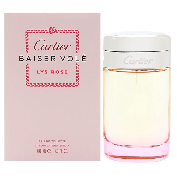 Cartier Baiser Voile Lys Rose EDT For Ladies 100ml Cartier Baiser Voile Lys Rose EDT For Ladies 100ml
