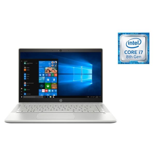 HP Pavilion 14-CE0008NE Laptop - Core i7 1.8GHz 16GB 1TB 2GB Win10 14inch FHD Pale Gold HP Pavilion 14-CE0008NE Laptop - Core i7 1.8GHz 16GB 1TB 2GB Win10 14inch FHD Pale Gold