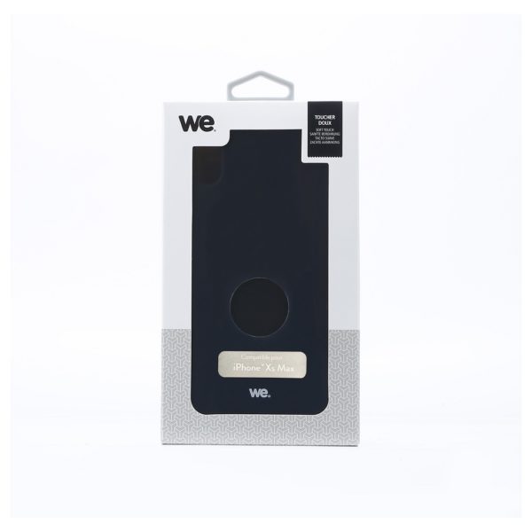We Silicon Case Black For Apple iPhone Xs Max We Silicon Case Black For Apple iPhone Xs Max