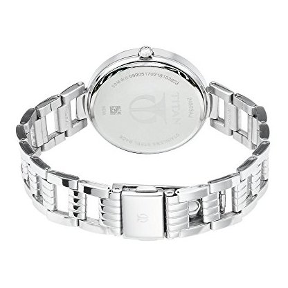Titan Sparkle White Dial Analog Watch For Ladies Titan Sparkle White Dial Analog Watch For Ladies
