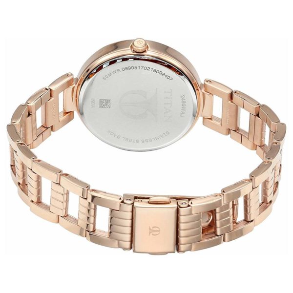 Titan 2480WM03 Sparkle Pink Dial Analog Watch For Ladies Titan 2480WM03 Sparkle Pink Dial Analog Watch For Ladies