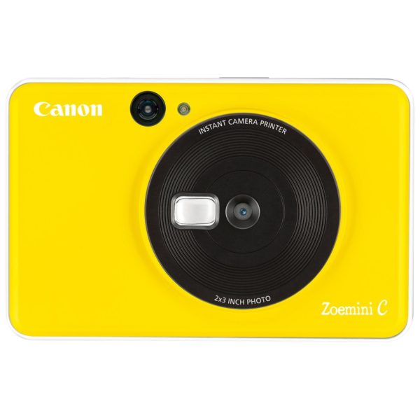 Canon ZOEMINI C Instant Camera With Printer Bumble Bee Yellow Canon ZOEMINI C Instant Camera With Printer Bumble Bee Yellow