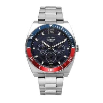 Alba AP 6525X Stainless Steel/Blue Gent's Watch Alba AP 6525X Stainless Steel/Blue Gent's Watch