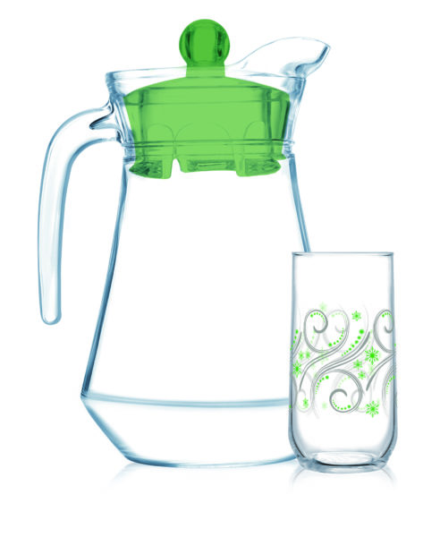 Luminarc Drink Set Bahamas 7Pcs + Jug Yalina Beverage Set Luminarc Drink Set Bahamas 7Pcs + Jug Yalina Beverage Set