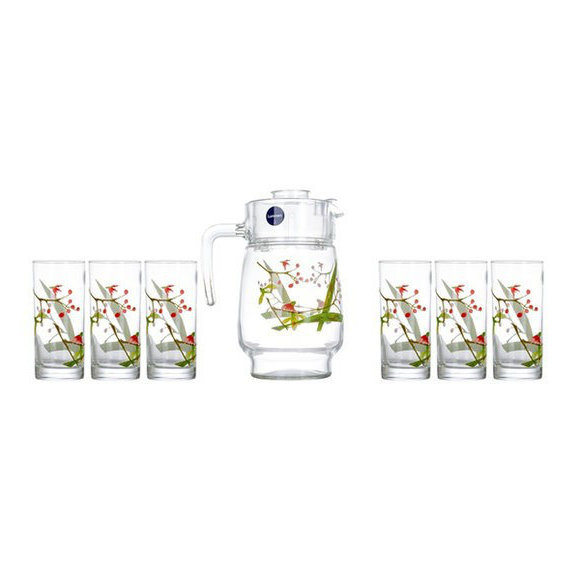 Luminarc Drink Set Beatitude 7 Pcs Set Luminarc Drink Set Beatitude 7 Pcs Set