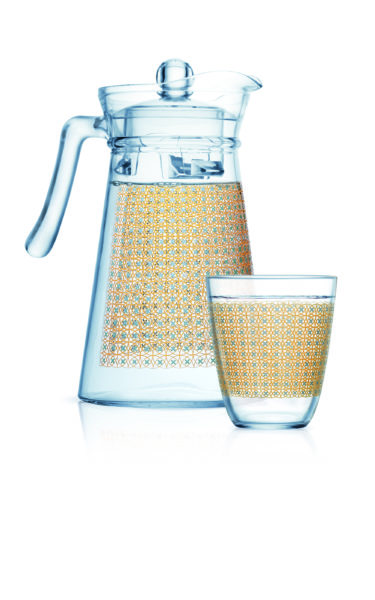Luminarc Drink Set Neo+Kone Galaxy Gold 7Pcs Set Luminarc Drink Set Neo+Kone Galaxy Gold 7Pcs Set