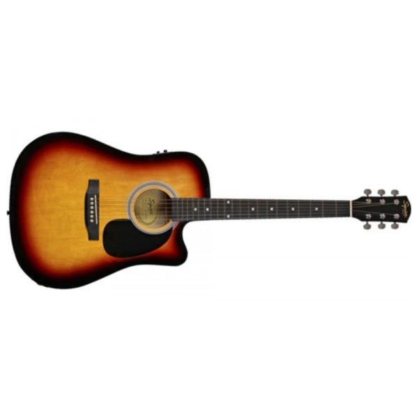 Fender Dreadnought Cutaway Electric Acoutic Guitar G Fender Dreadnought Cutaway Electric Acoutic Guitar G
