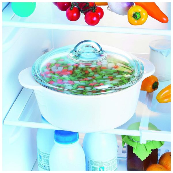 Luminarc N6296 Casserole Blooming 1L With Lid Luminarc N6296 Casserole Blooming 1L With Lid