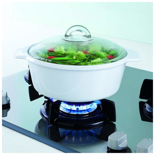 Luminarc N6296 Casserole Blooming 1L With Lid Luminarc N6296 Casserole Blooming 1L With Lid