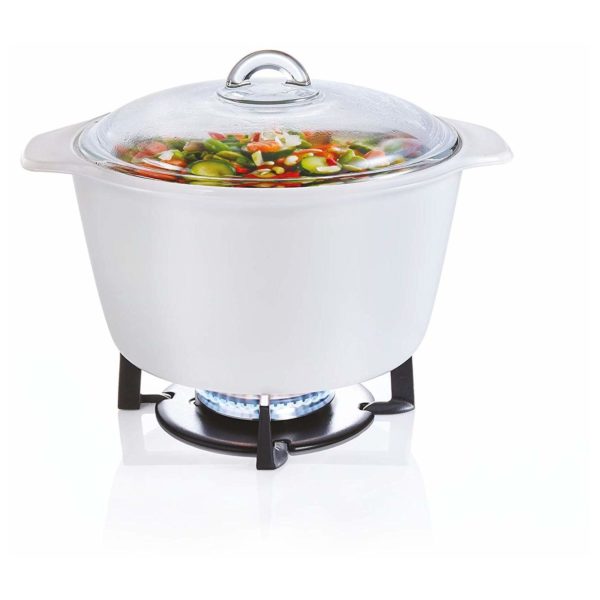 Luminarc N6301 Casserole Blooming 5L With Lid Luminarc N6301 Casserole Blooming 5L With Lid