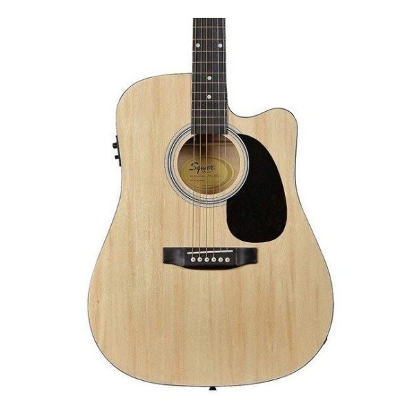 Fender Dreadnought Electric Acoustic Guitar Natural Fender Dreadnought Electric Acoustic Guitar Natural
