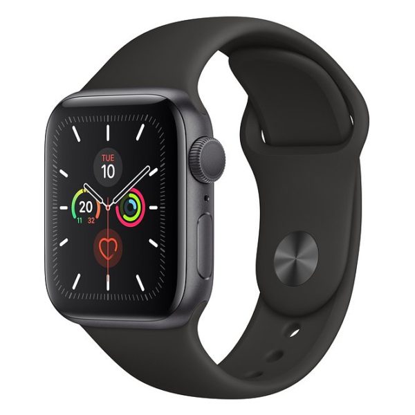 Apple Watch Series 5 GPS 40mm Space Grey Aluminium Case with Black Sport Band Apple Watch Series 5 GPS 40mm Space Grey Aluminium Case with Black Sport Band