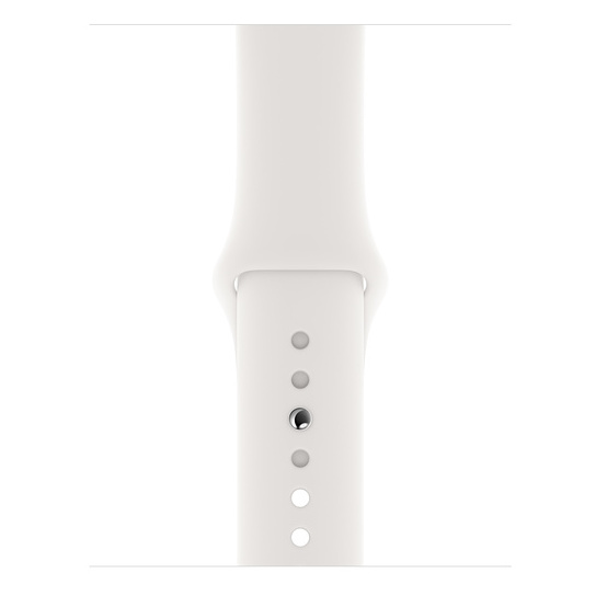 Apple Watch Series 5 GPS 40mm Silver Aluminium Case With White Sport Band Apple Watch Series 5 GPS 40mm Silver Aluminium Case With White Sport Band