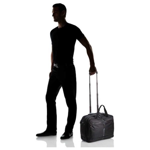 Carlton Wallstreet Laptop On Wheel Case Black Carlton Wallstreet Laptop On Wheel Case Black