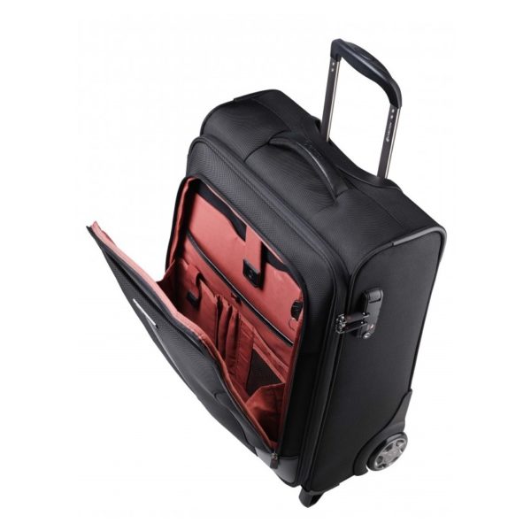 Carlton Sherwood Laptop Mobile Office on Wheels 55cm Black Carlton Sherwood Laptop Mobile Office on Wheels 55cm Black