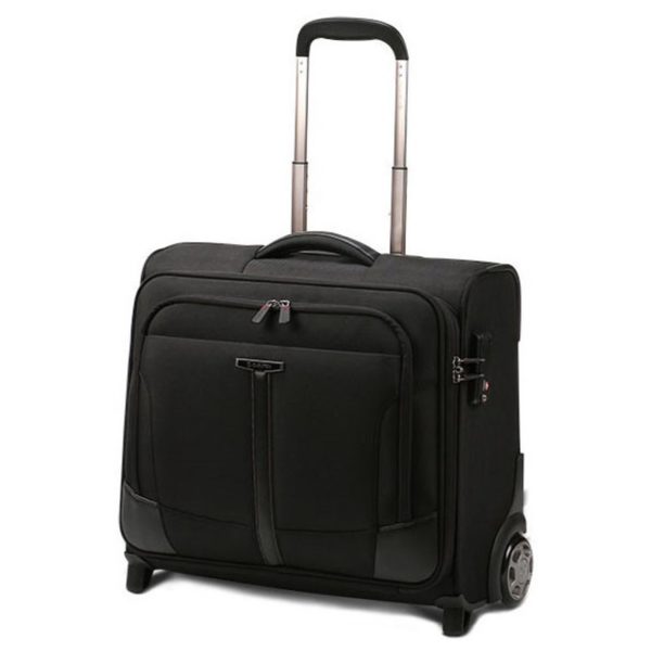 Carlton Sherwood Laptop Folio Case on Wheels Black Carlton Sherwood Laptop Folio Case on Wheels Black