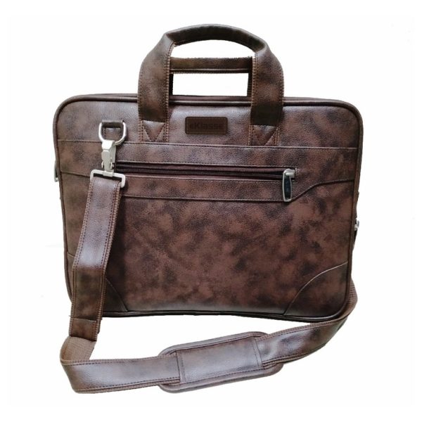 Eklasse EKLPC20RB PU Leather Laptop Bag 14inch Stained Brown Eklasse EKLPC20RB PU Leather Laptop Bag 14inch Stained Brown