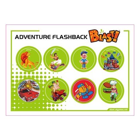 AtGames WD3308 Adventure Flashback Blast Console With 10 Built-In Games AtGames WD3308 Adventure Flashback Blast Console With 10 Built-In Games