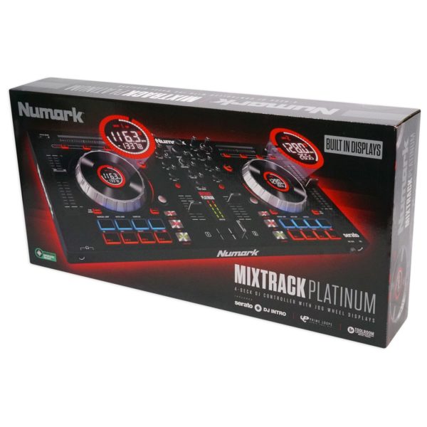 Numark MIXTRACK PLATINUM DJ Controller With Jog Wheel Display Numark MIXTRACK PLATINUM DJ Controller With Jog Wheel Display