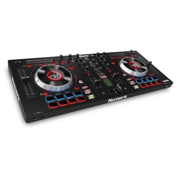Numark MIXTRACK PLATINUM DJ Controller With Jog Wheel Display Numark MIXTRACK PLATINUM DJ Controller With Jog Wheel Display