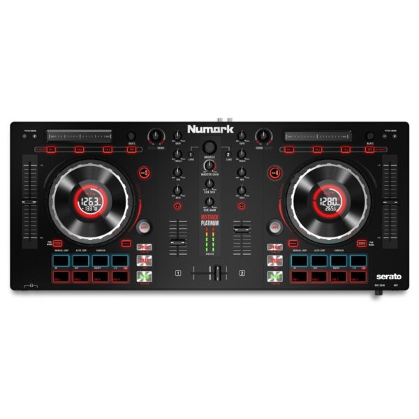 Numark MIXTRACK PLATINUM DJ Controller With Jog Wheel Display Numark MIXTRACK PLATINUM DJ Controller With Jog Wheel Display